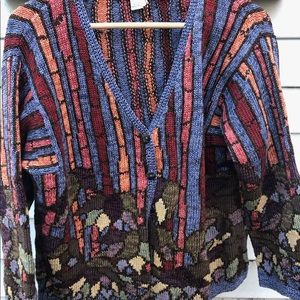 EUC cardigan by Peruvian Connection. Size L